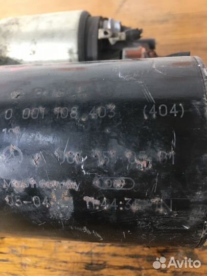 Стартер Mercedes Cls C219 M272 3.5I 2005