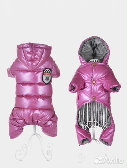 Зимний комбинезон для мелких пород собак