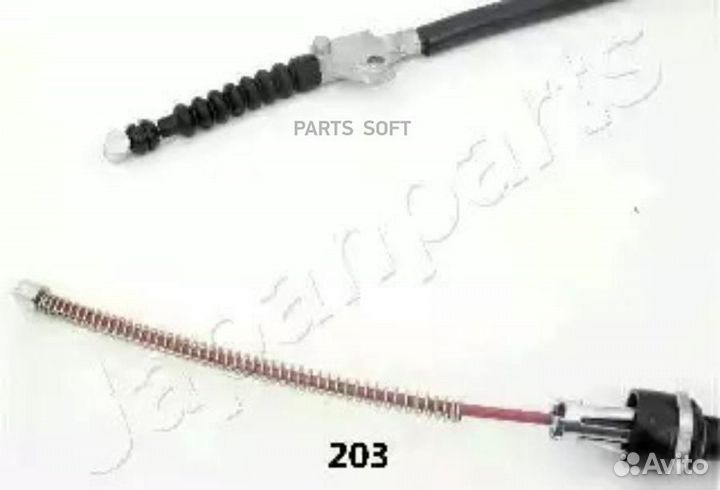 Japanparts BC203 Трос стоян.тормоза