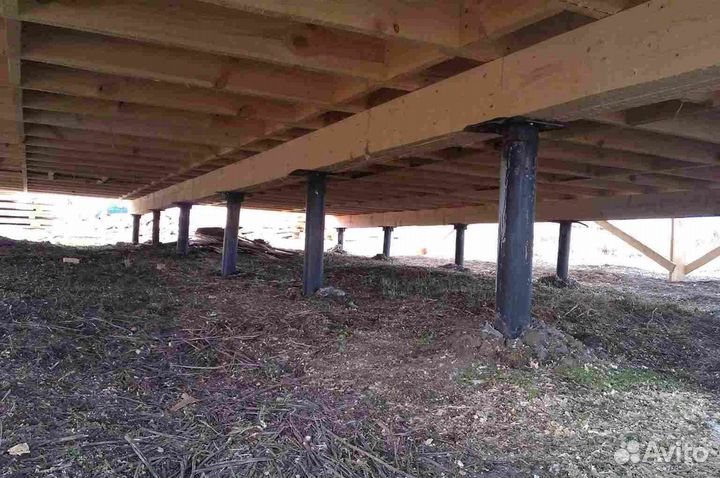 Винтовые сваи от производителя с монтажом под ключ