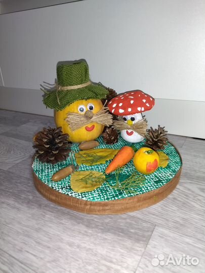 Осенняя поделка Дедушки