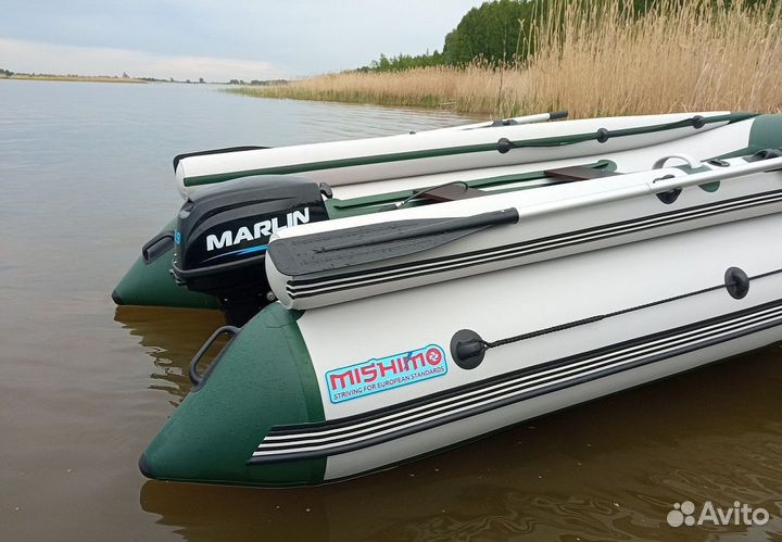 Лодка mishimo (Мишимо) family lite DF 390 Светлая