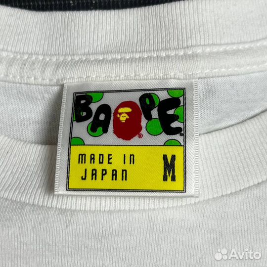 Футболка bape Y2K 3D Logo Foot Soldier