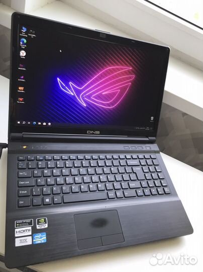 Ноутбук DNS как новый мощный игровой Full HD