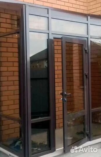 Алюминиевый тамбур