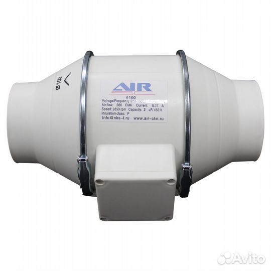 Вентилятор канальный