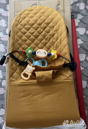 Шезлонг новый