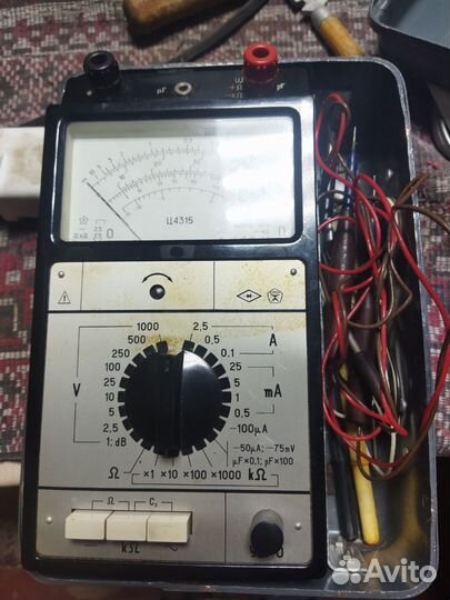Тестер мультиметр СССР Ц 4315