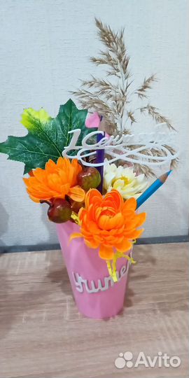 Букет из мыльных цветов