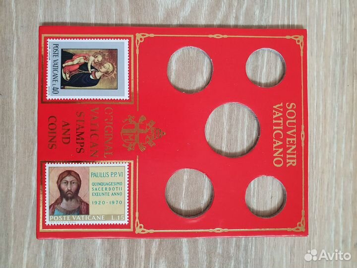 Марки Ватикан, 2 шт