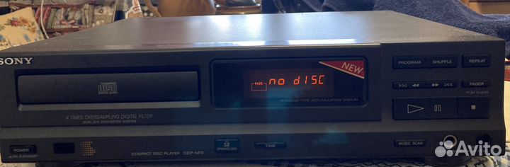 CD плеер sony CDP-M19