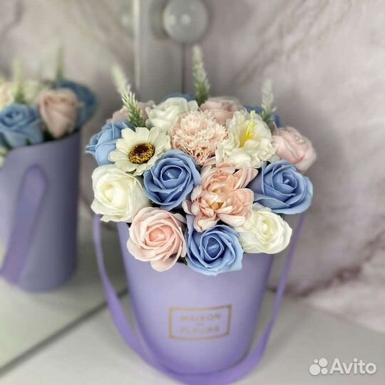 Букет из мыла, сладкие подарки