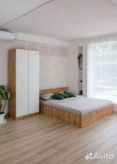 Спальный гарнитур Дублин с матрасом в комплекте