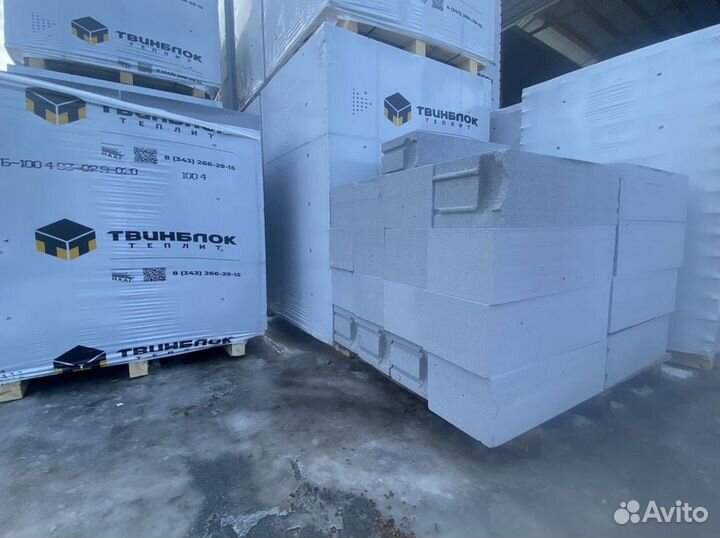 Газоблок Твинблок (Теплит) Березовский