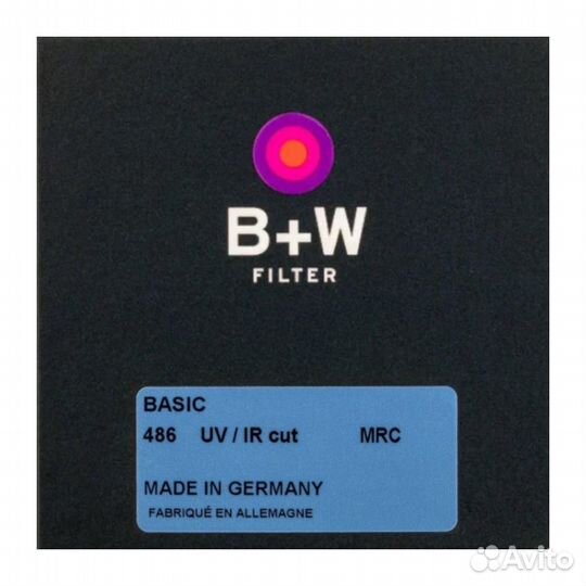 B+W basic 486 UV/IR cut 95mm Блокирующий уф/ик cве