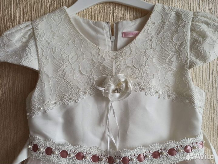 Праздничное платье для девочки, рост 122