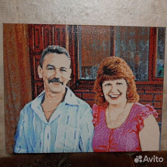 Алмазная мозаика по фото - набор