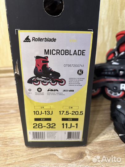 Детские ролики Rollerblade Microblade