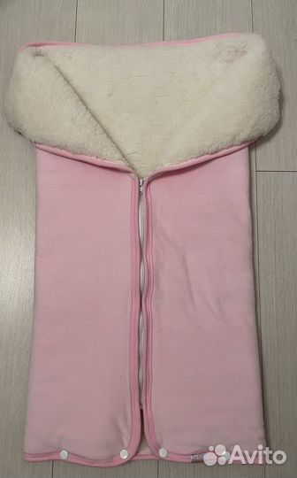 Теплый конверт в коляску + кокон