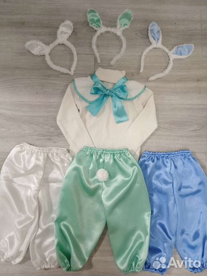 Костюм Зайчонка Зайца ободок к ушками продажа