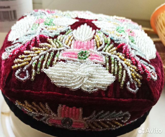 СССР. Тюбетейка узбекская, ручная работа