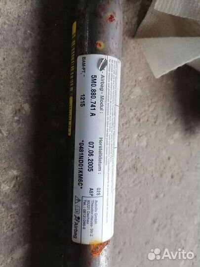 Подушка безопасности боковая Фольксваген Гольф 5