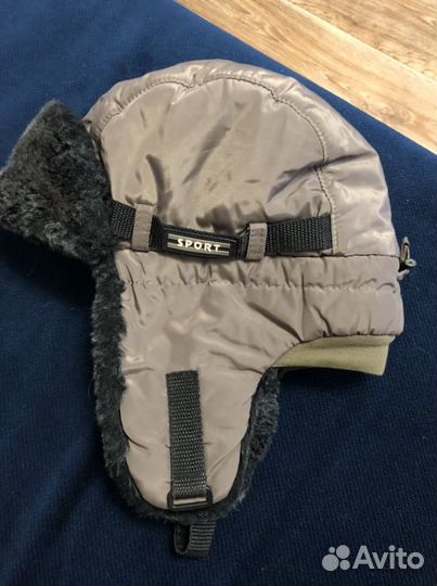 Шапка ушанка детская