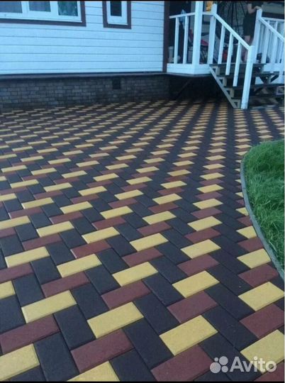 Укладка брусчатки