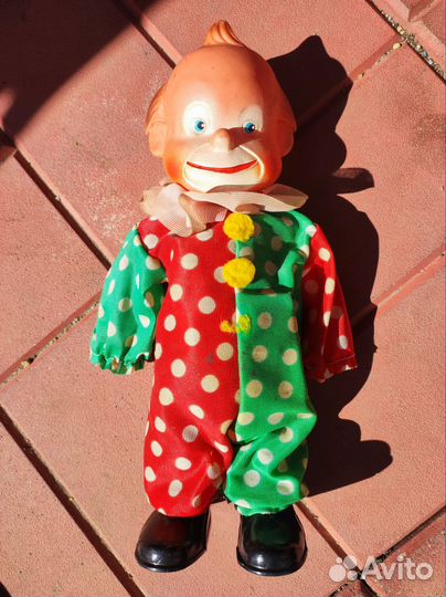 Клоун игрушка СССР