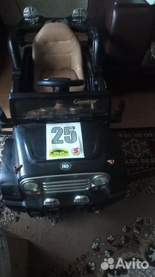 Детский электромобиль джип бу