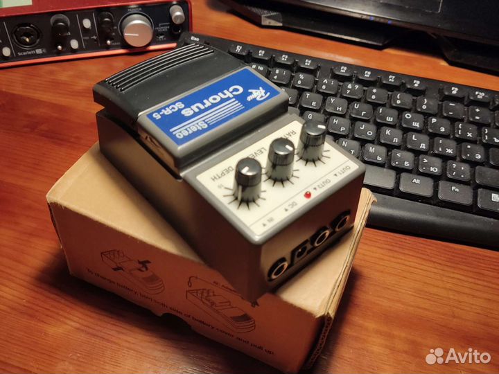 Гитарная педаль Stereo Chorus