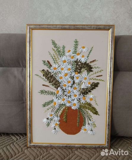 Картины с вышивкой новые
