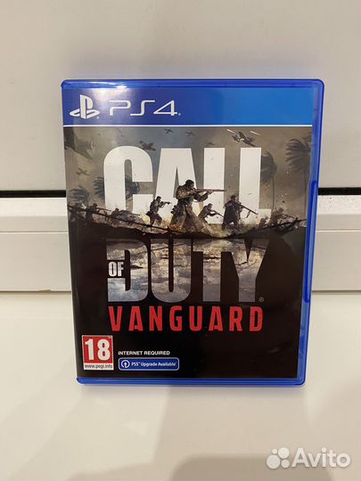 Диск Call of Duty Vanguard PS4 в идеале