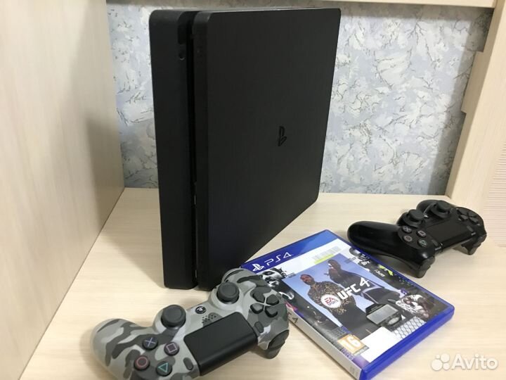Sony PS4 Slim 1Tb 2208b UFC 4 2Dual