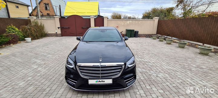 Mercedes-Benz S-класс 2.9 AT, 2018, 37 000 км
