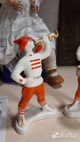 Статуэтка фарфор буденовцы
