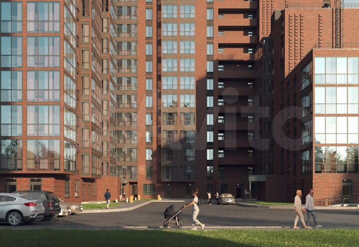 3-к. квартира, 69,1 м², 10/16 эт.