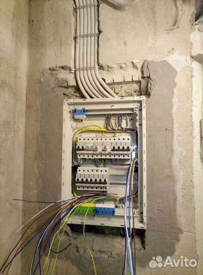 Услуги электрика, электрика под ключ