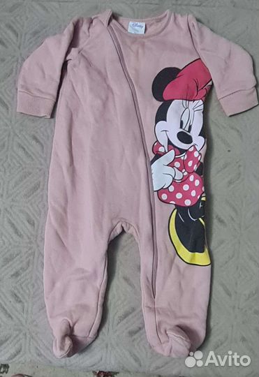 Детская одежда для девочек 74 80 пакетом