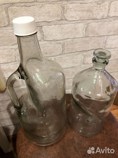 Старинные бутылки