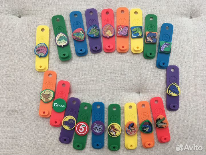 Коллекция завры2 Пятёрочка 19шт из 20 динозавры