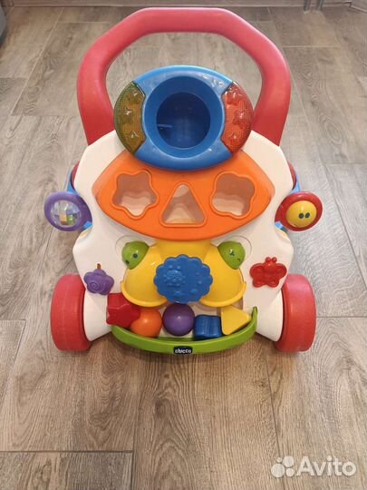 Chicco ходунки-каталка б/у