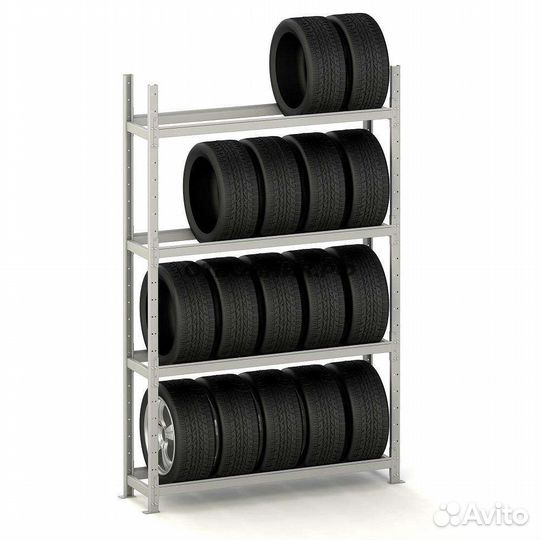 Стеллаж для хранения колес