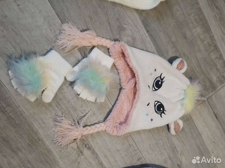 Шапки, варежки, перчатки, шарф