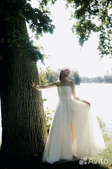 Платье,накидка свадебная