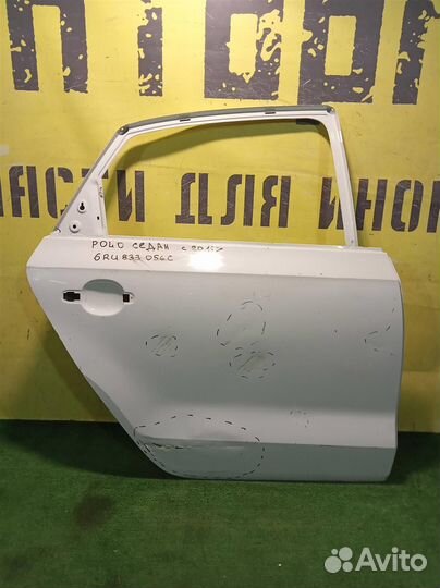 Дверь задняя правая Volkswagen Polo (Sed Rus) 20
