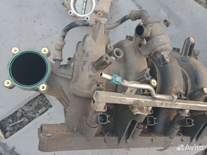 Впускной коллектор opel astra h