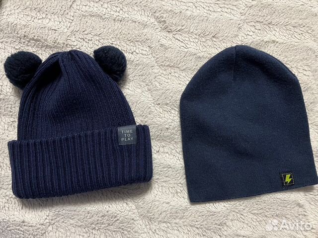 Шапка детская 44-46, 2 шт