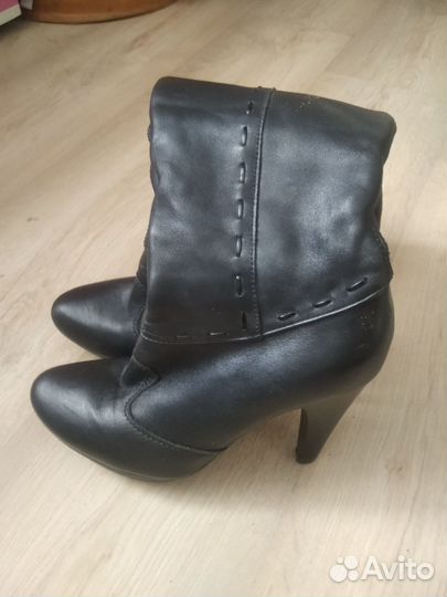 Ботильоны женские 37 размер натуральная кожа