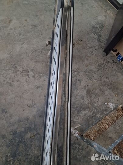 Подножки пороги на Mazda CX-5 1 поколения